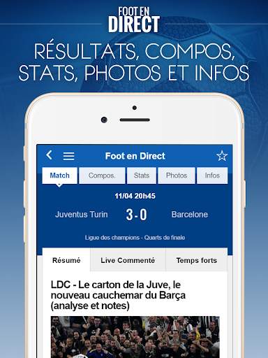 Foot en Direct screenshot 13