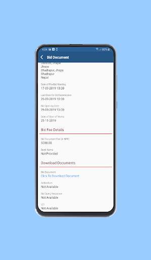 e-GP Mobile Application PPMO Nepal (Official) screenshot 4