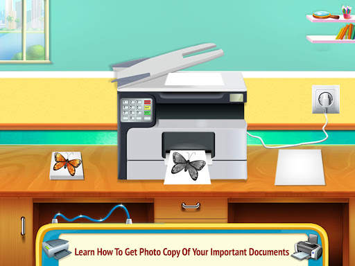 Printer Machine & Scanner Learning Simulator screenshot 5