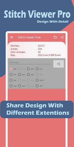 Stitch Viewer Free: Embroidery Design Viewer screenshot 6