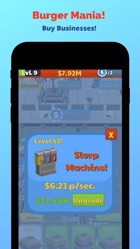Burger Mania - Idle Tycoon Burger Shop screenshot 5