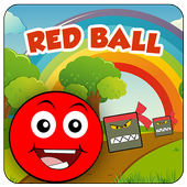 Bounce Red Ball Hero Classic Bubble Ball Adventure icon