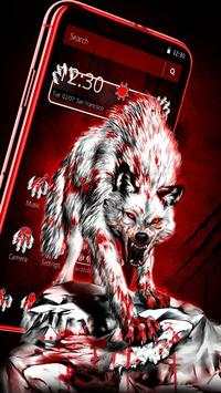 Red Wolfblood Launcher Theme screenshot 1