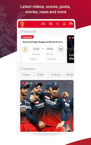 RCB Official- Live IPL Cricket screenshot 11