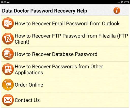 Forgot Password Recovery Help скриншот 5