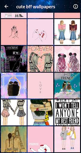 cute bff wallpapers screenshot 3