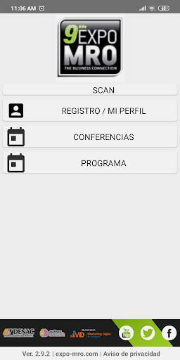 Expo MRO App Oficial screenshot 2