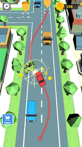 Car Driving - Drawing Line screenshot 1