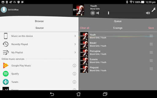 Panasonic Music Control screenshot 8