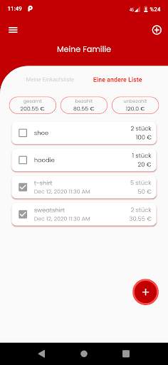 Lori List - Einkaufsliste App 2021 screenshot 3