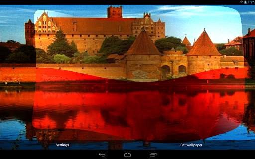 Poland Flag Live Wallpaper screenshot 23