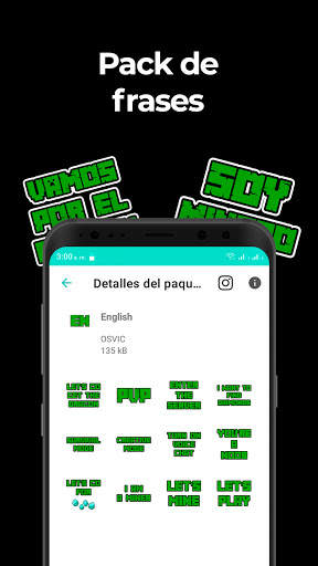 SteveCraft (Minecraft Fan) Stickers para WhatsApp screenshot 5