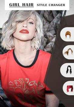 Girl Hair Photo Editor 3 تصوير الشاشة