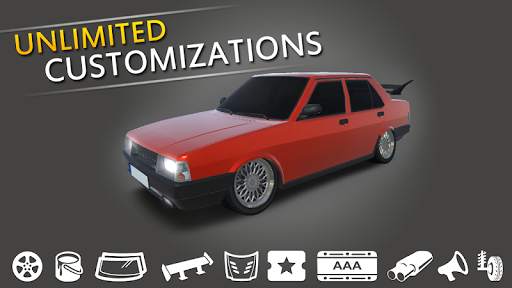 Modified Car Driving Simulator screenshot 1