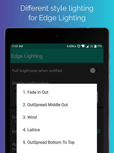 Edge Lighting for non-Edge phone 10 تصوير الشاشة