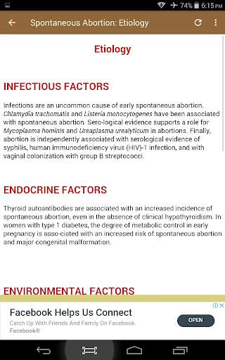 Ectopic Pregnancy & Abortion screenshot 4