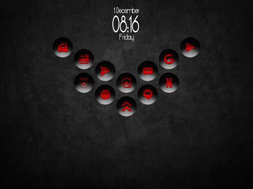 Daf Clean Red Icon Pack screenshot 9
