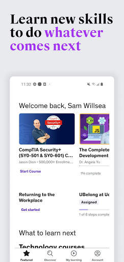 Udemy Business screenshot 1