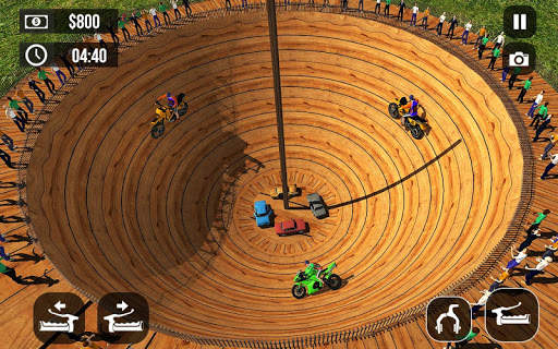 Well Of Death Stunt Bike Drive screenshot 15