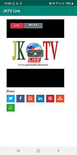 JKTV Live screenshot 3