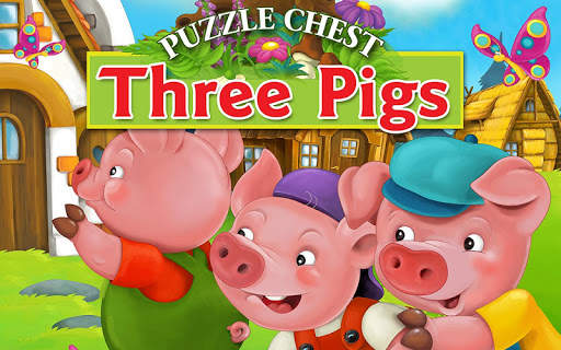 Three Pigs Jigsaw Puzzle Game screenshot 1