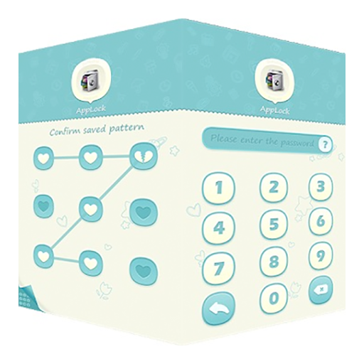 AppLock Theme Blue icon
