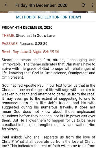 Methodist Daily Reflections, 2020 screenshot 7