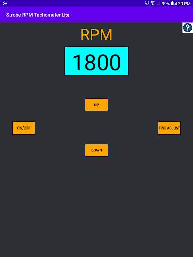 Strobe RPM Tachometer Lite screenshot 5