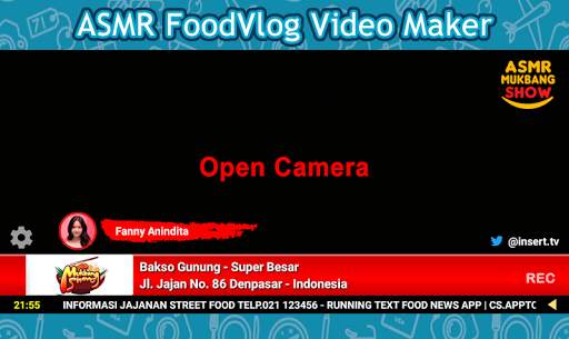 ASMR FoodVlog Video Maker screenshot 1