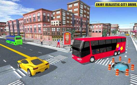 City Coach Bus Driving Offroad Drive 2018🚌 screenshot 2