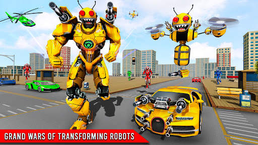 permainan kereta robot screenshot 7