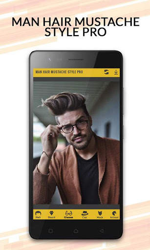 Man Hair Mustache Style Pro screenshot 6