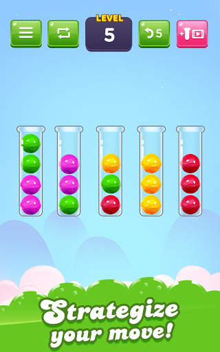 Ball Sort Puzzle: Candy Sort, Color Sorting Game screenshot 3