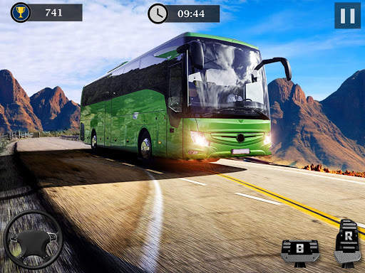 Uphill Off Road Bus Driving Simulator - Bus Games screenshot 18