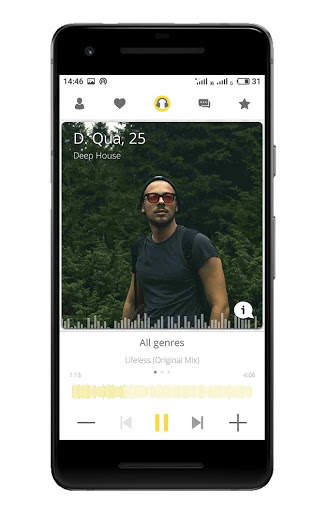 Youmus - Music social network screenshot 1