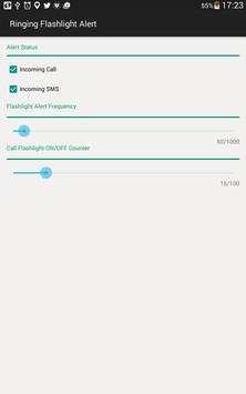 Ringing Flashlight Alert screenshot 1