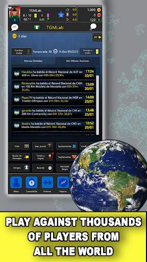 Triathlon Manager RPG screenshot 4