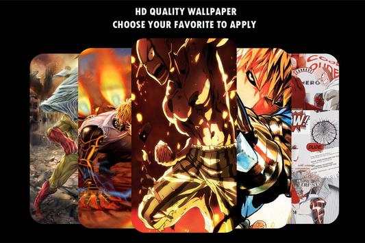 one punch saitama wallpaper HD Quality 3 تصوير الشاشة