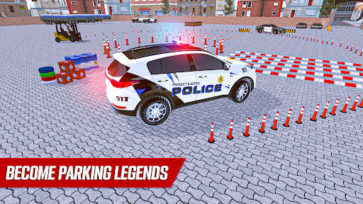 Police Prado Car Parking 3D screenshot 5