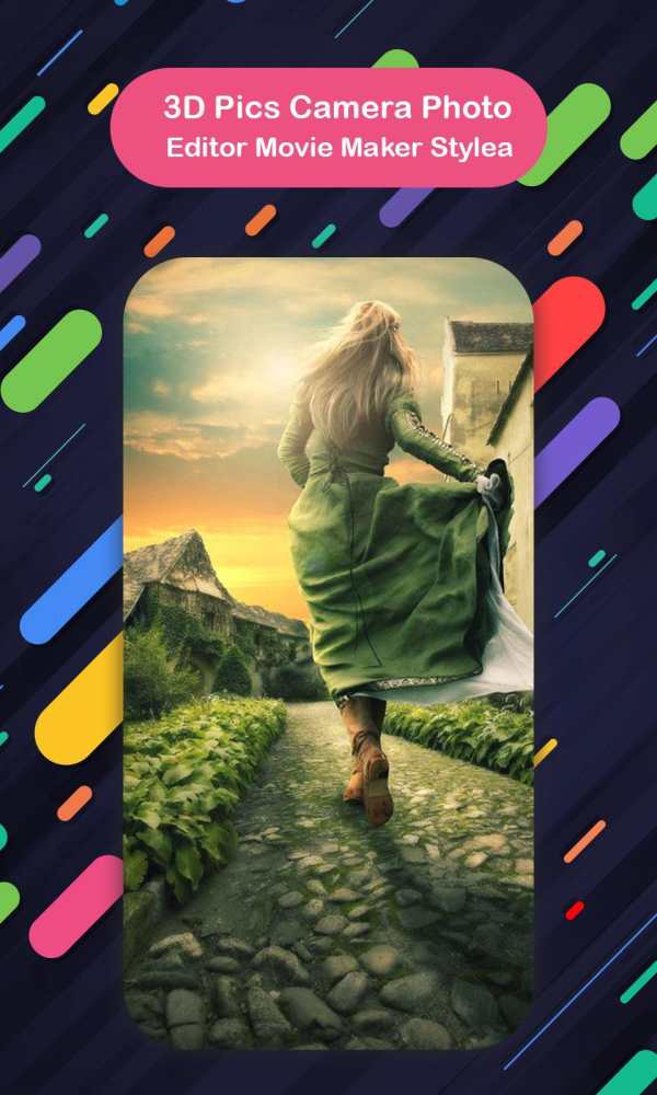 3D Pics Camera Photo Editor Movie Maker Style screenshot 3