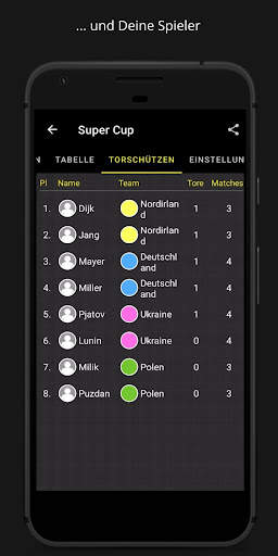 Champion – Turnier-Verwaltung screenshot 4