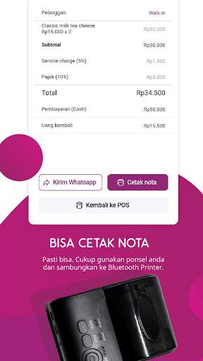 Aplikasi Kasir Gratis UMKM - POSbill screenshot 4