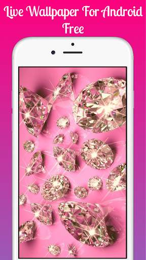 Pink glitter Live Wallpaper 2019 Pink glitter LWP screenshot 1