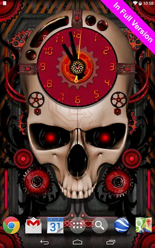 Steampunk Clock Free Wallpaper screenshot 12