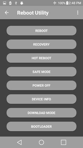 Reboot Utility screenshot 3
