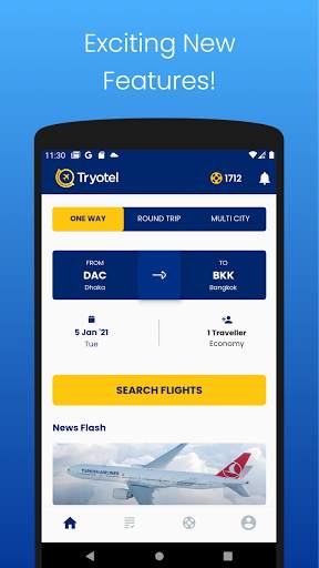Tryotel screenshot 1