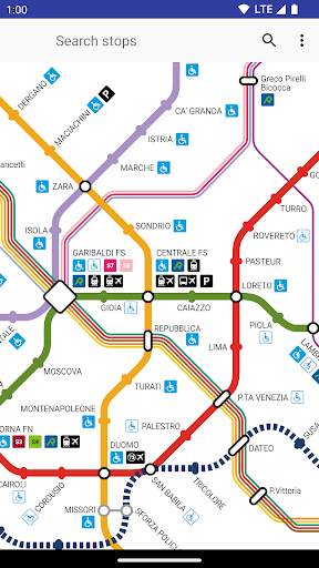 Milan Metro screenshot 4