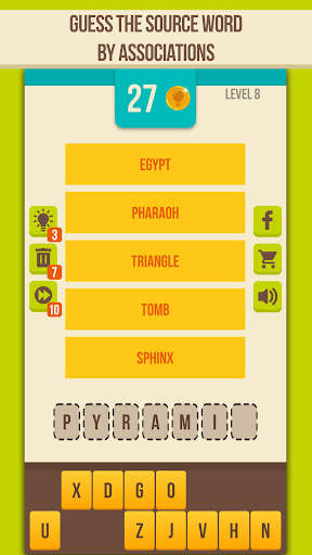 Guess the word - 5 Clues screenshot 1
