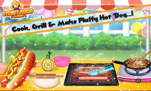 Street Food Pizza Cooking Game screenshot 4
