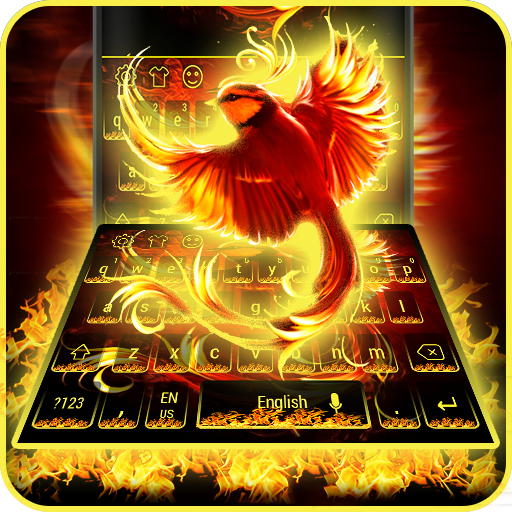 Keyboard Fire Bird icon